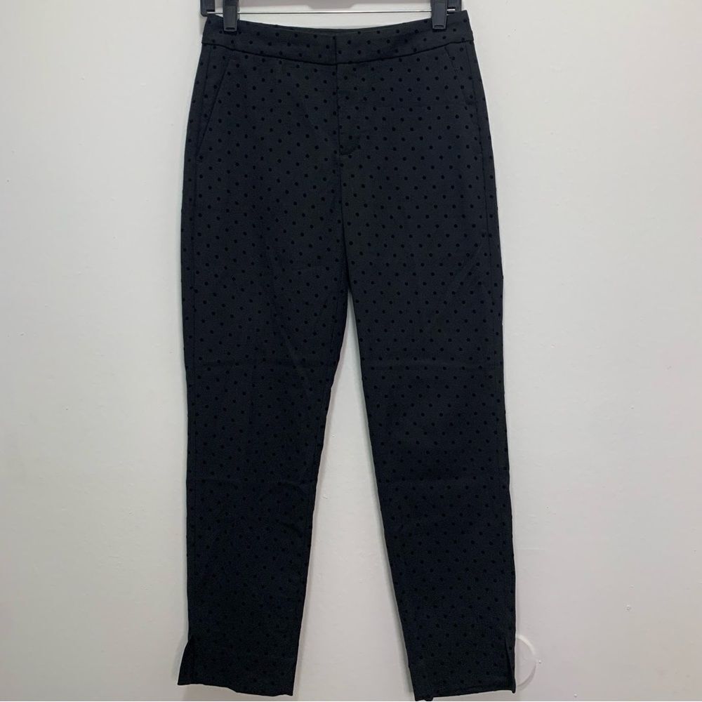 Banana Republic Factory Black Polka Dot Pants Size 0